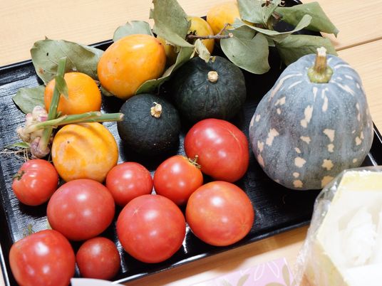 新鮮な野菜の盛り合わせ