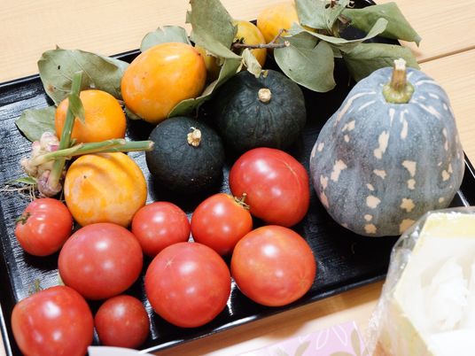新鮮な野菜の盛り合わせ