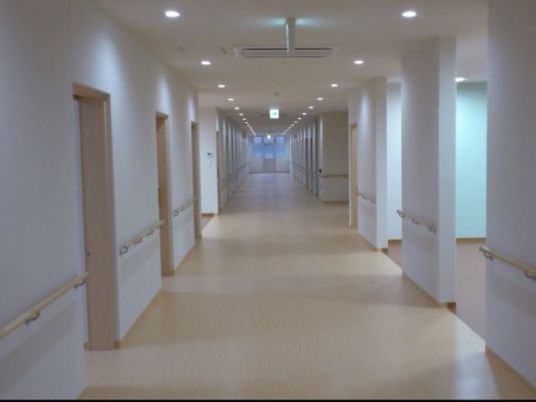 清潔な廊下の様子