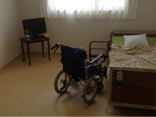 車椅子のある居室