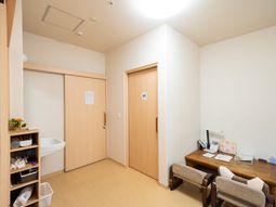 居室の一角と備え付け