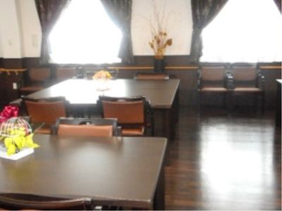 共有スペースのダイニング