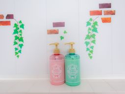 手洗い石鹸のポンプボトル