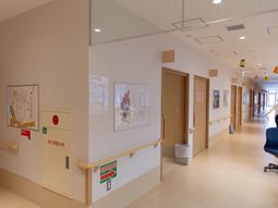 廊下の明るい空間