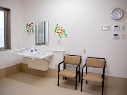 清潔感ある洗面所