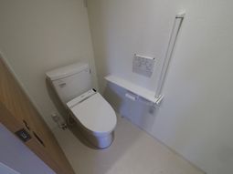 清潔なトイレ設備