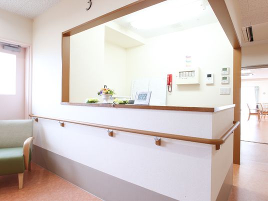 応対スペースの光景