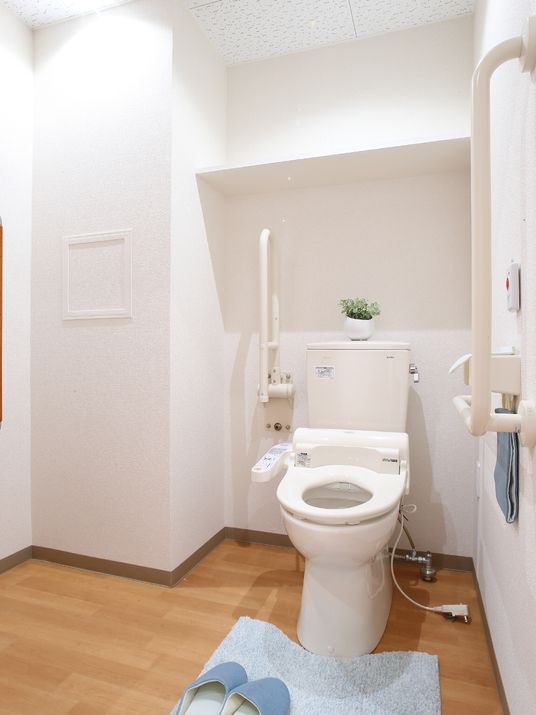 清潔感のあるトイレ空間