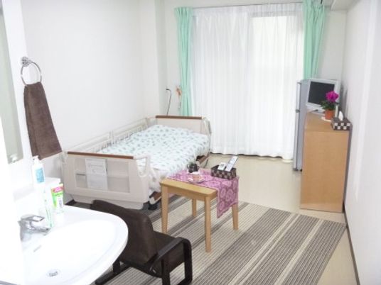 清潔な居室の一角