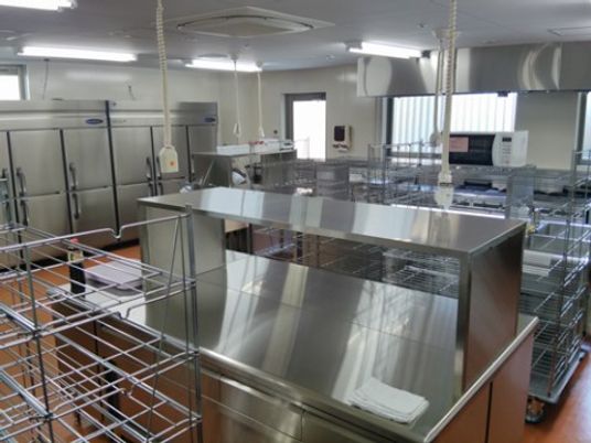 清潔なキッチンの様子