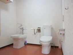 清潔なトイレ設備