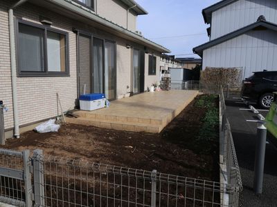 新設されたテラス