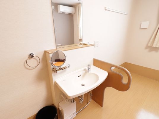 清潔な洗面所 