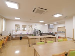 広々とした共有スペース 