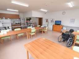 車椅子利用者の食堂
