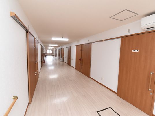 清潔な廊下の様子