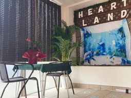 休憩スペースの風景