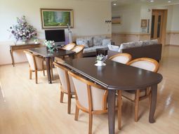 共有ラウンジの様子