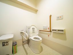 清潔なトイレ設備