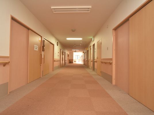 清潔感のある廊下