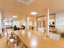 広々とした共有スペース