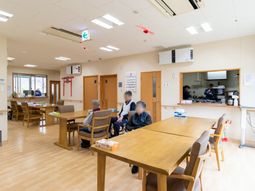 共有スペースでの日常風景