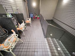 清潔な介護浴室施設