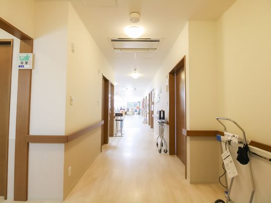 清潔感ある廊下景観
