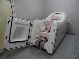 機能的な浴室設備