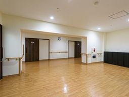 広々としたエクササイズスペース