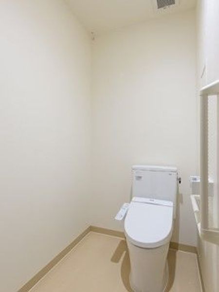 清潔感のあるトイレ空間