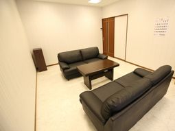 シンプルな休憩室