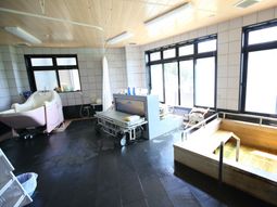 ケア施設の浴室空間