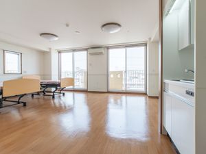 広々とした居室の様子