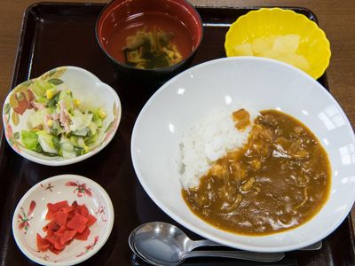 栄養満点の手作り定食