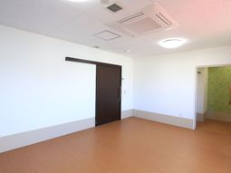 清潔な空間の居室