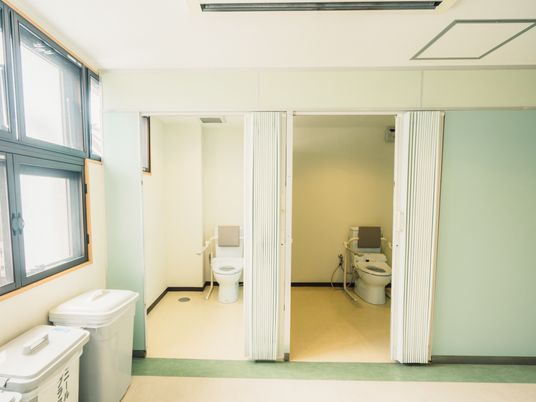 清潔なトイレスペース