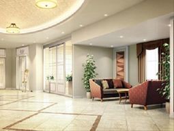 快適なロビーの様子