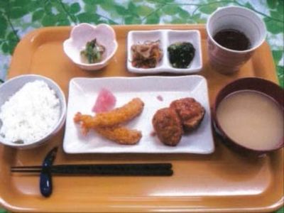 バランスの取れた食事内容