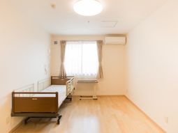 明るい居室の設備