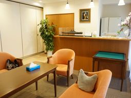居心地の良い待合スペース