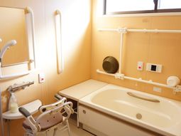 バリアフリーの設備浴室