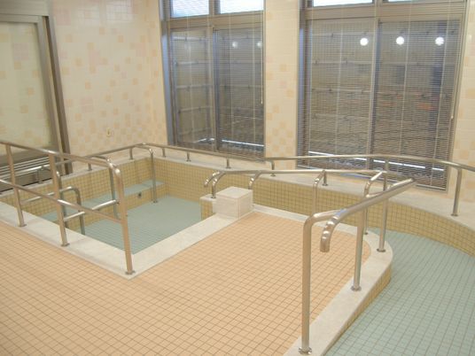 バリアフリー手すり付浴室