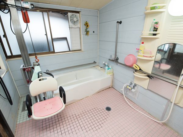 バリアフリー浴室設備
