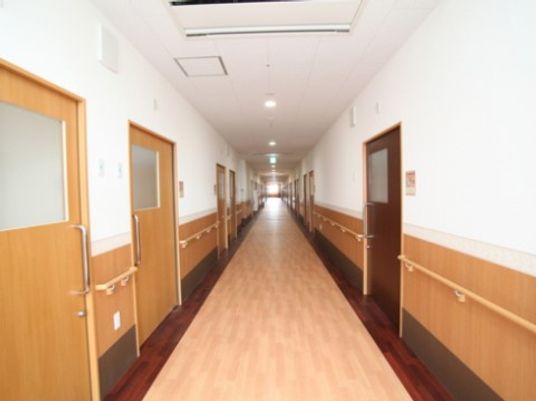 清潔感のある廊下