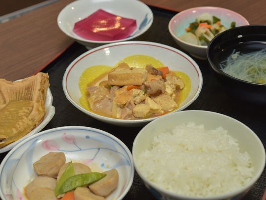 栄養満点の手作り料理