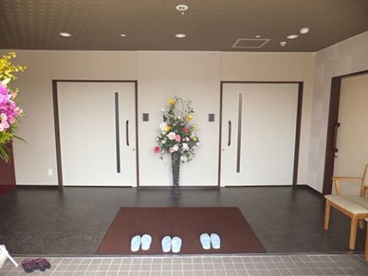 エントランスの静かな様子
