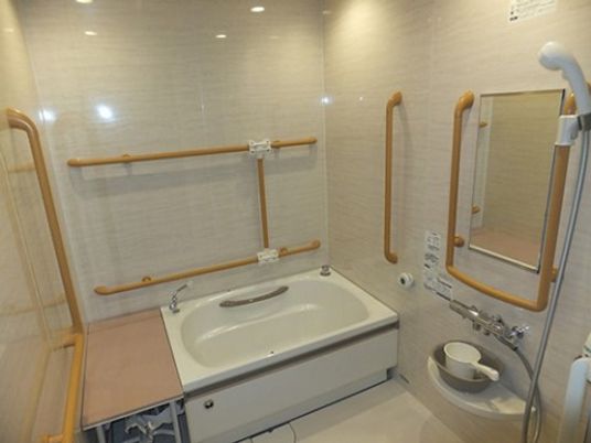 バリアフリーの洗面台