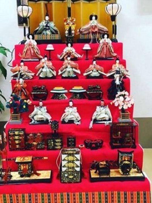 節句の飾りのある空間