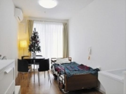 清潔な個室風景